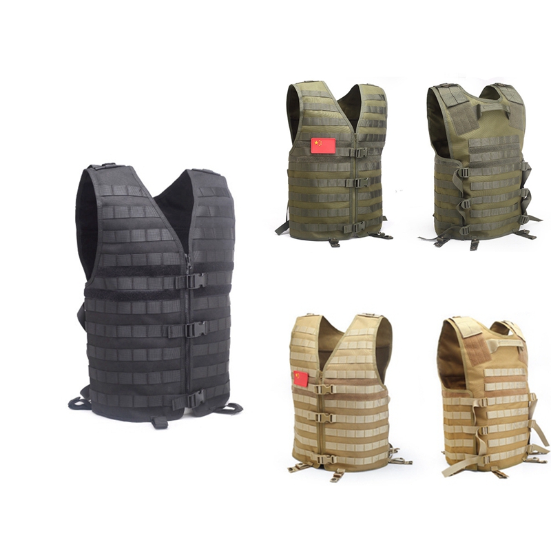 Crossfit Weight Vest - การล่าสัตว์ทหารคุณภาพสูงยุทธวิธี Molle เสื้อกั๊ก Wargame เสื้อเกราะล่าสัตว์ CS