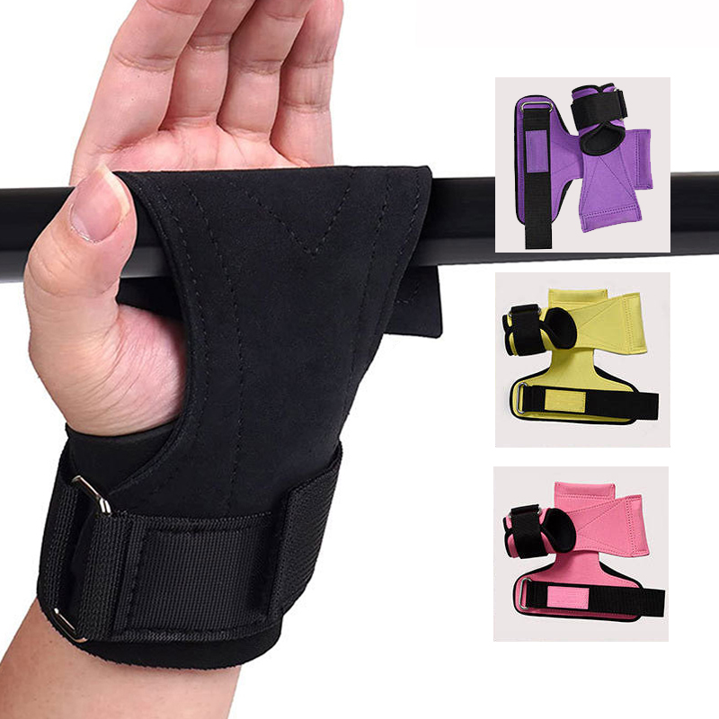 New Crossfit Gear - ตัวป้องกันปาล์มหนาสําหรับยิมนาสติก Crossfit,ตัวป้องกันปาล์ม,แถบกันลื่น,ถุงมือยกน้ําหนัก,ถุงมือยิม,ใหม่
