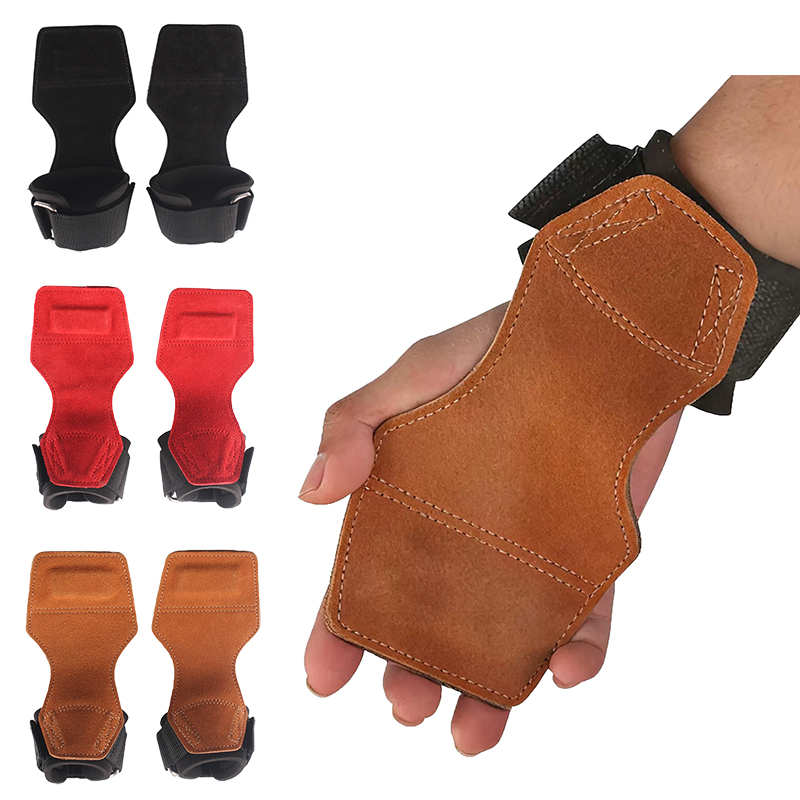 New Crossfit Gear - ถุงมือยกน้ำหนักหนังหนา, แผ่นป้องกันฝ่ามือ, ถุงมือกันลื่น, แผ่นป้องกันฝ่ามือแบบใหม่สำหรับครอสฟิตยิมนาสติก, จับถนัดมือ