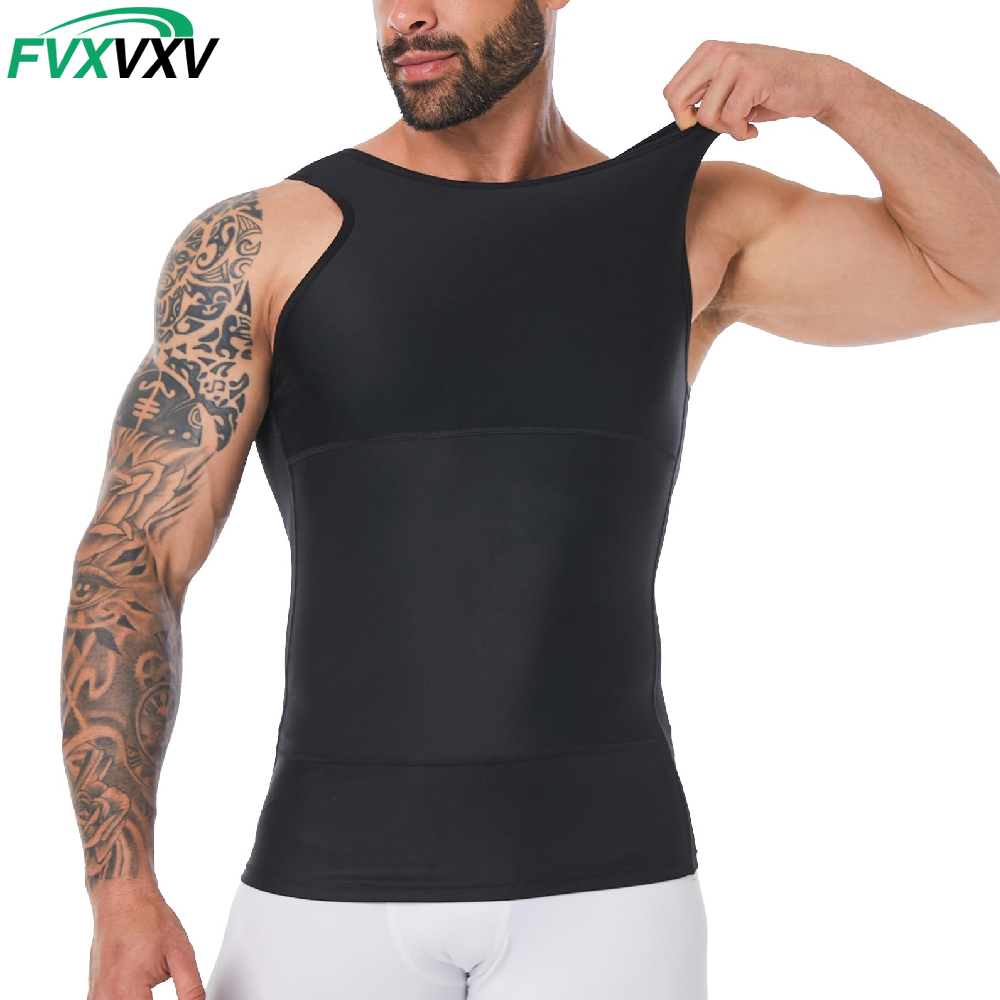 Crossfit Weight Vest - เสื้อกล้ามรัดรูปผู้ชาย, เสื้อซับในกระชับสัดส่วน, ชุดกระชับหน้าท้องและอกสำหรับออกกำลังกายและฟิตเนสประจำวัน