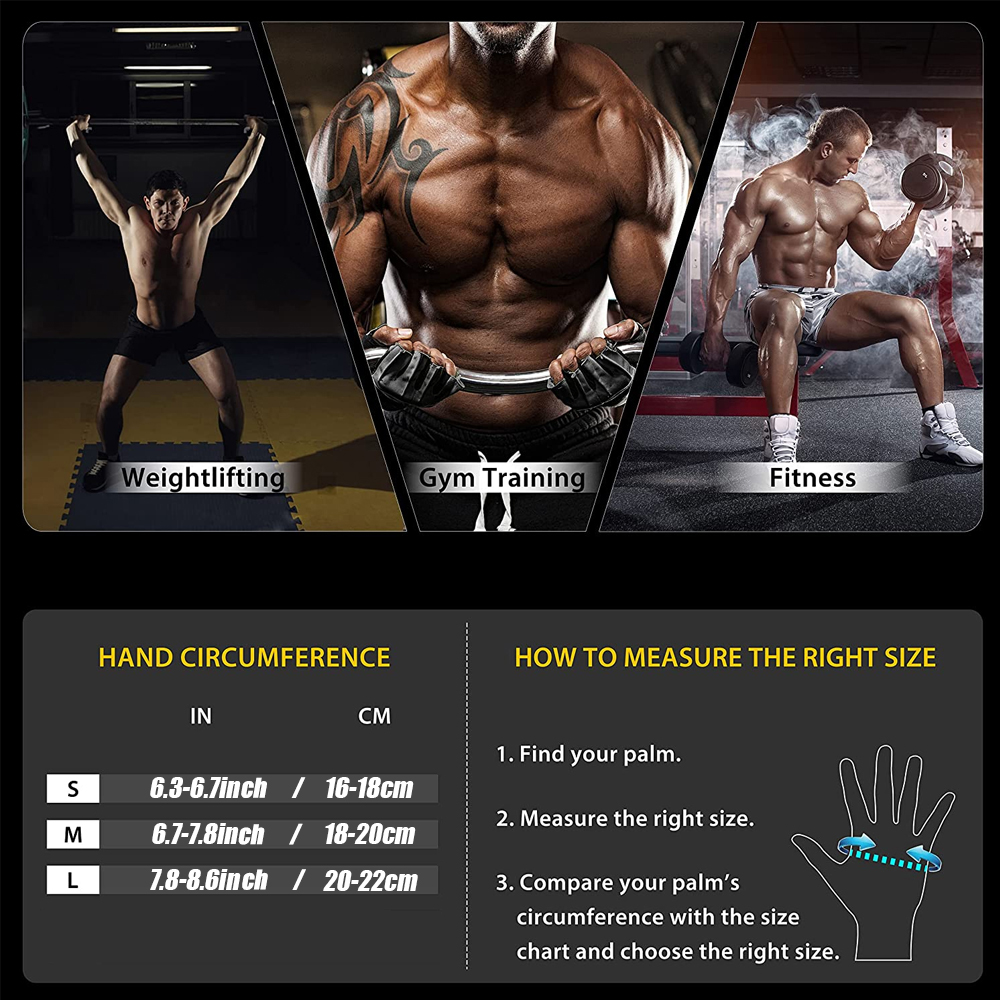 ถุงมือฟิตเนสพร้อมที่รองรับข้อม - Crossfit Fitness Gear บทวิจารณ์และราคา