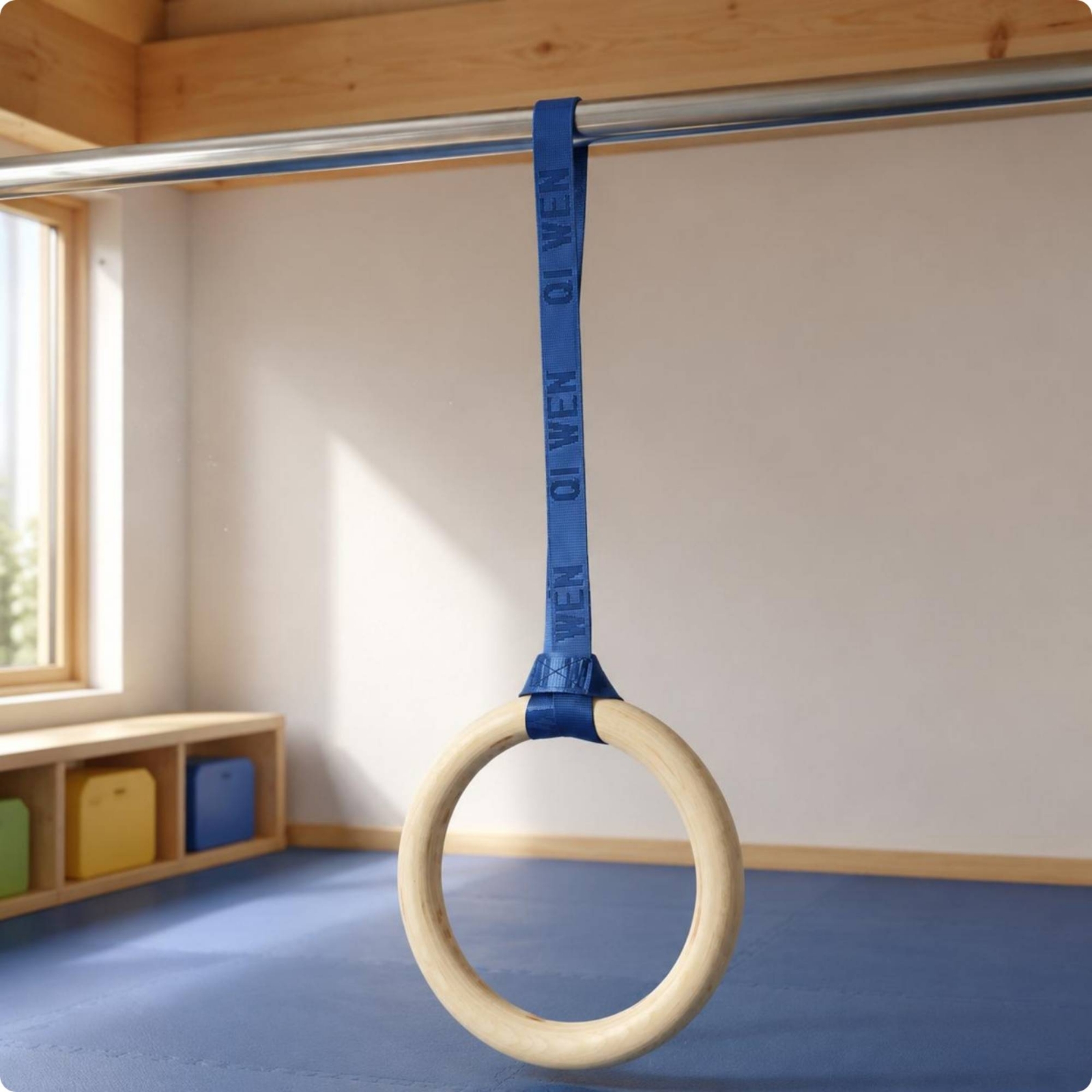 ห่วงออกกำลังกายไม้แบบถัก ห่วงอ - Gymnastic Ring Wood บทวิจารณ์และราคา