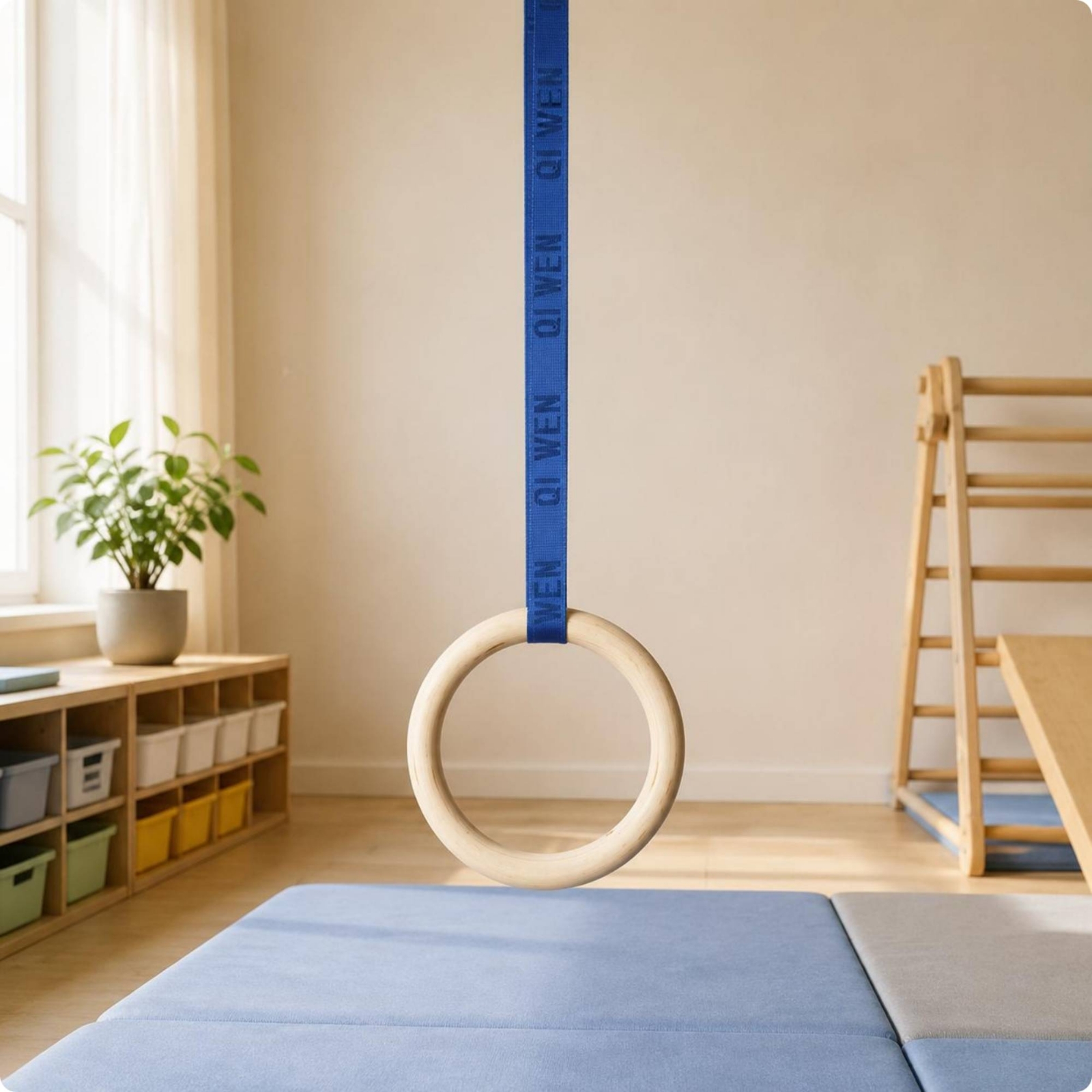 ห่วงออกกำลังกายไม้แบบถัก ห่วงอ - Gymnastic Ring Wood บทวิจารณ์และราคา