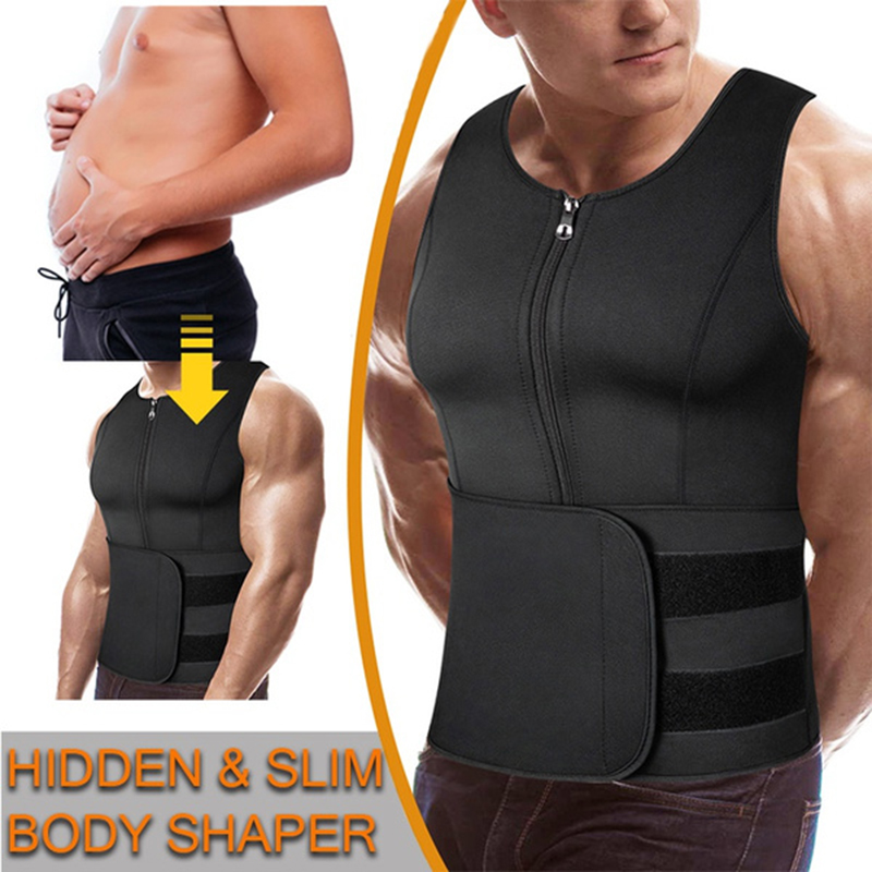 ผู้ชาย Neoprene ซาวน่าซิปเอวเท - Crossfit Weight Vest บทวิจารณ์และราคา