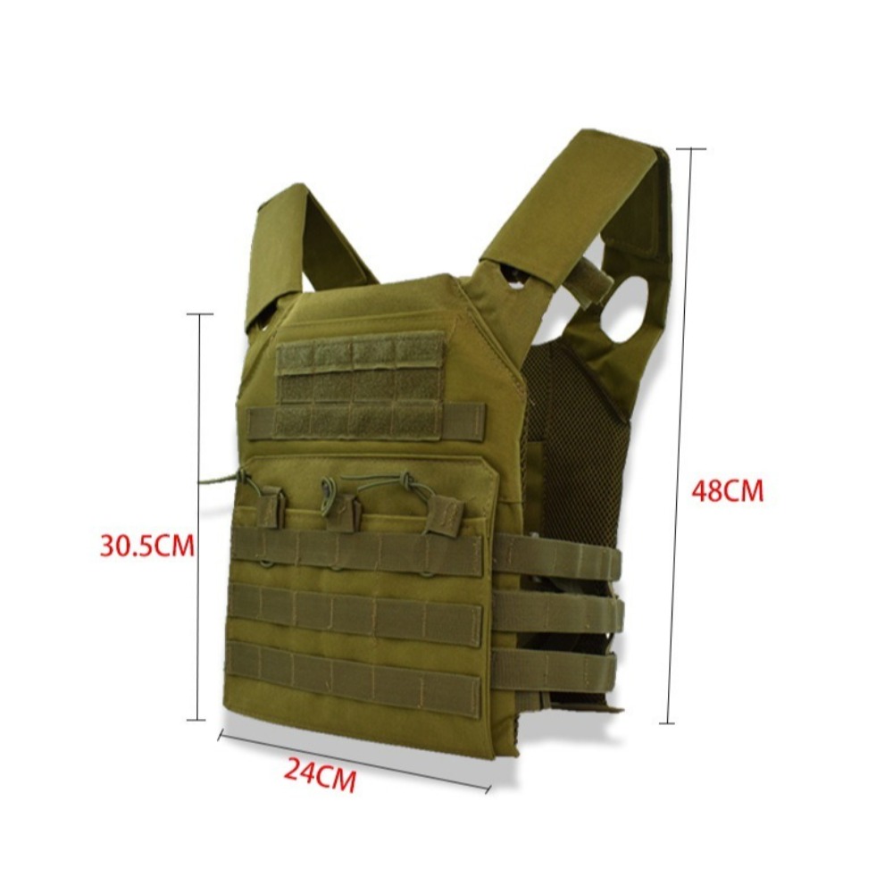 เสื้อกั๊กยุทธวิธีไนลอน MOLLE ส - Crossfit Weight Vest บทวิจารณ์และราคา