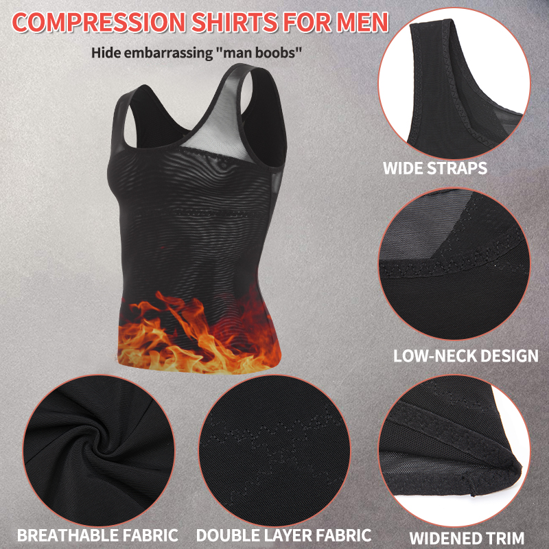 ชาย Shapewear หน้าอกการบีบอัดเ - Crossfit Weight Vest บทวิจารณ์และราคา