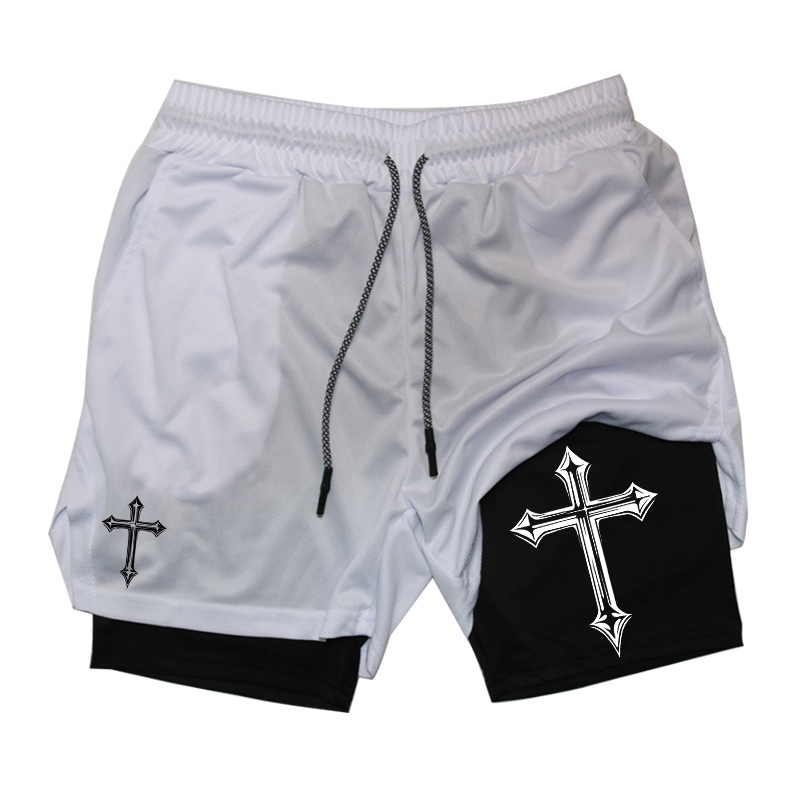 กางเกงวิ่งออกกำลังกายแบบ 2-in- - Crossfit Fitness Gear บทวิจารณ์และราคา