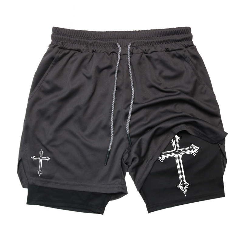 กางเกงวิ่งออกกำลังกายแบบ 2-in- - Crossfit Fitness Gear บทวิจารณ์และราคา