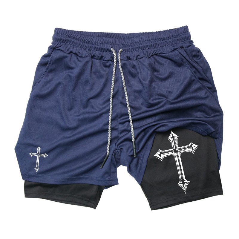 กางเกงวิ่งออกกำลังกายแบบ 2-in- - Crossfit Fitness Gear บทวิจารณ์และราคา