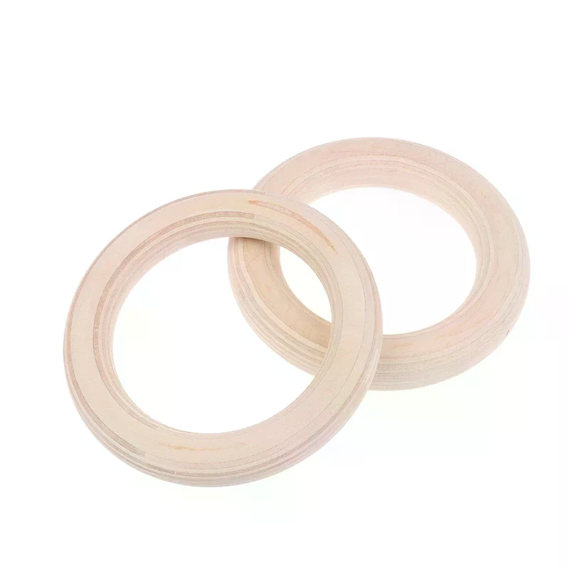 แหวนไม้ 2 ชิ้น/คู่ สำหรับออกกำ - Gymnastic Ring Wood บทวิจารณ์และราคา