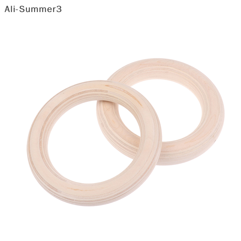 แหวนไม้ 2 ชิ้น/คู่ สำหรับออกกำ - Gymnastic Ring Wood บทวิจารณ์และราคา