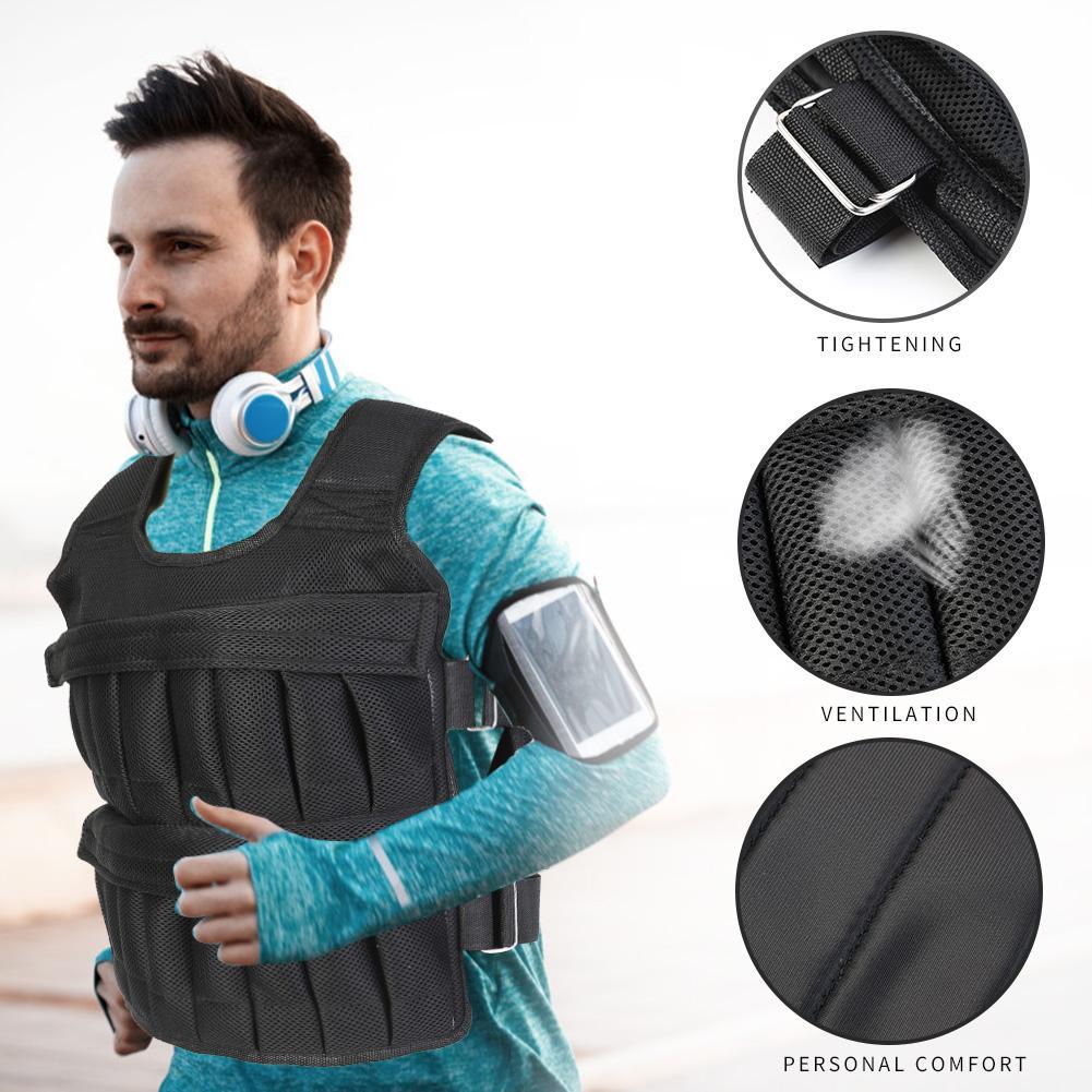 เสื้อแจ็คเก็ตออกกำลังกายแบบปรั - Crossfit Weight Vest บทวิจารณ์และราคา