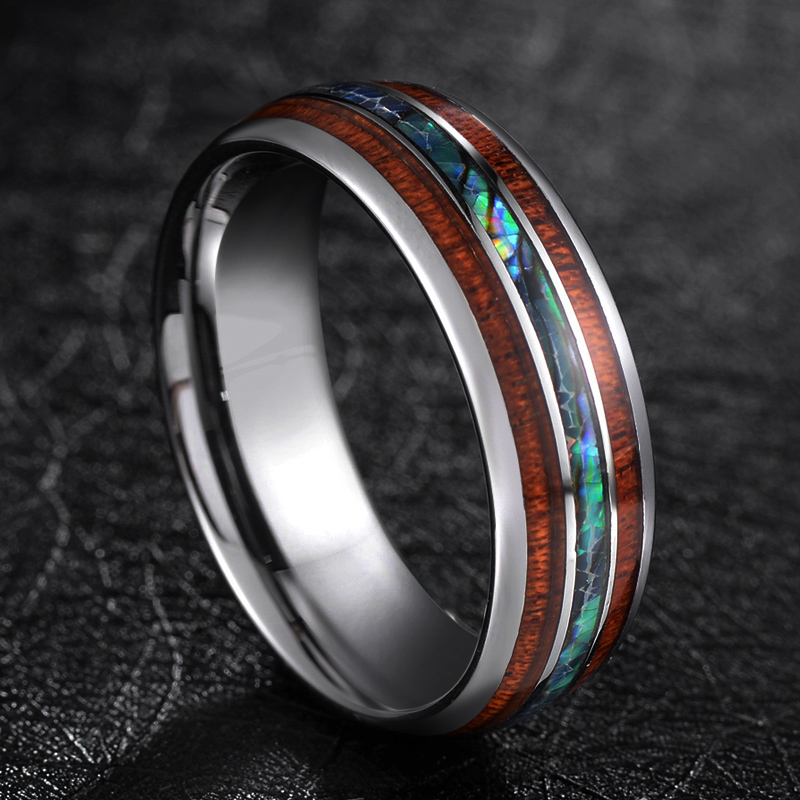 TIGRADE 8mm แหวนทังสเตนคาร์ไบด - Gymnastic Ring Wood บทวิจารณ์และราคา