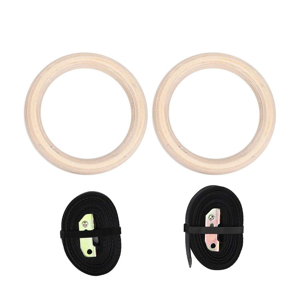 ห่วงยิมนาสติกสำหรับฝึกออกกำลัง - Gymnastic Ring Wood บทวิจารณ์และราคา