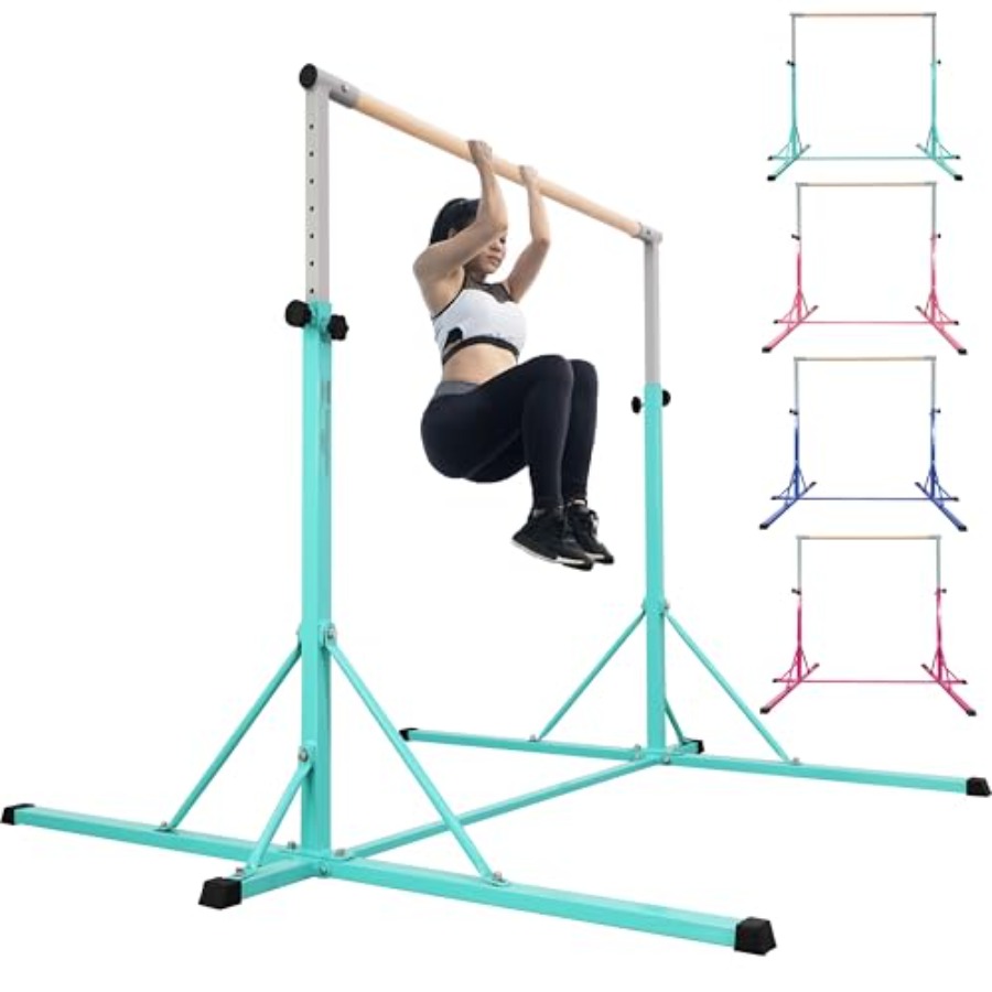 บาร์โหนสำหรับออกกำลังกายที่บ้า - Gymnastic Ring Wood บทวิจารณ์และราคา