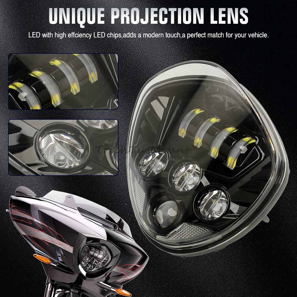 ไฟหน้า LED 60W เหมาะสำหรับวิคต - Crossfit Victory บทวิจารณ์และราคา