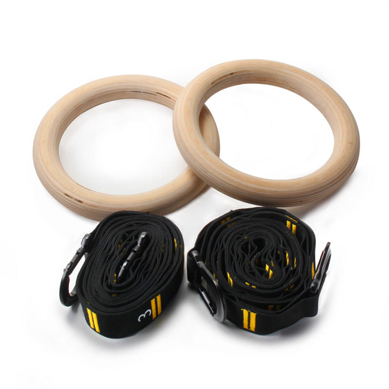 ห่วงยิมนาสติกแบบดึงขึ้นขนาด 28 - Gymnastic Ring Wood บทวิจารณ์และราคา
