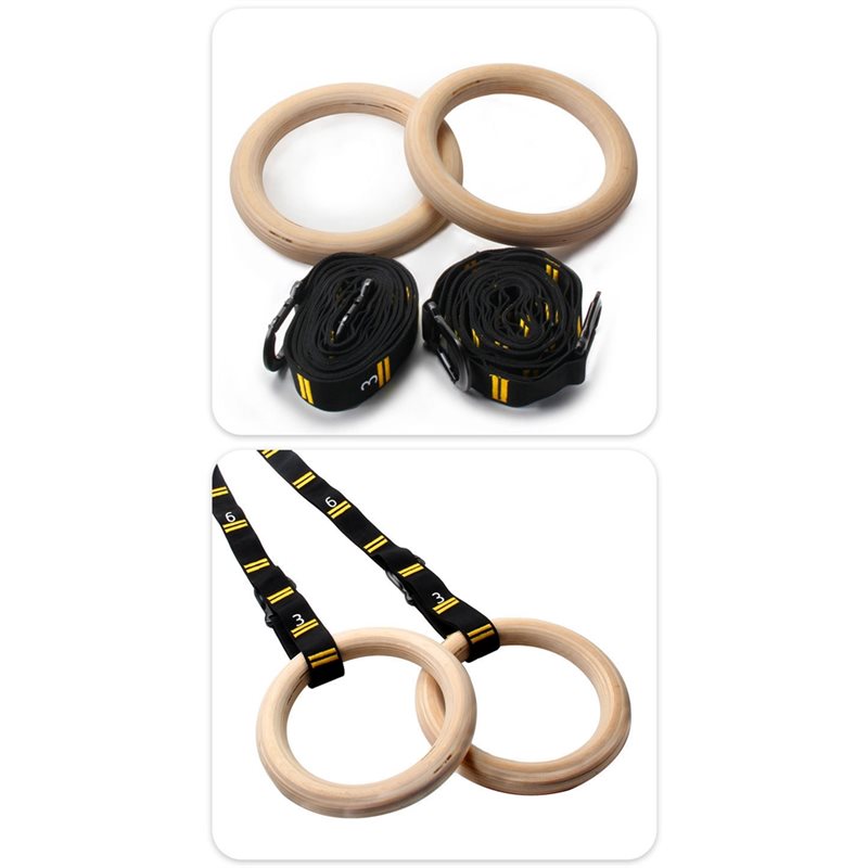 ห่วงยิมนาสติกไม้ขนาด 1.25 นิ้ว - Gymnastic Ring Wood บทวิจารณ์และราคา