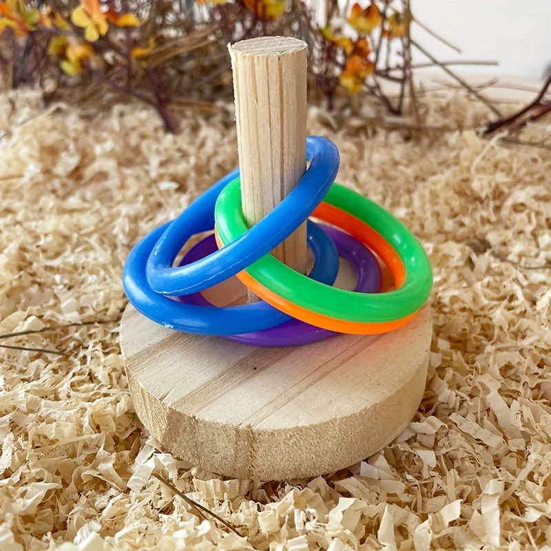 ไม้ Interactive Parrot แหวนของ - Gymnastic Ring Wood บทวิจารณ์และราคา